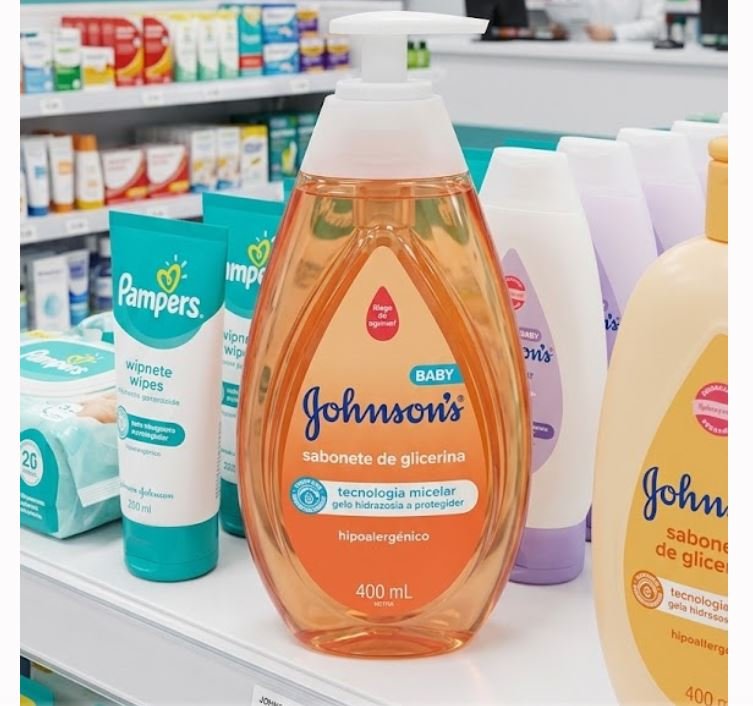 Sabonete Líquido De Glicerina 400ml Johnson's Baby