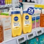 NIVEA KIT Sabonete Líquido Óleo de Banho 200ml - 2 Unidades