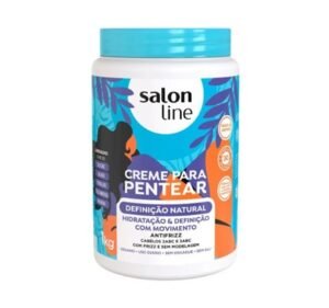 Creme Para Pentear Salon Line Definição Natural 1kg Cachos Leves