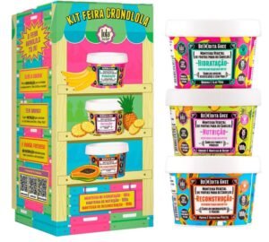 Cronograma Capilar Completo Guia Definitivo do Kit Lola Cosmetics Bemdita Ghee (3 Itens)