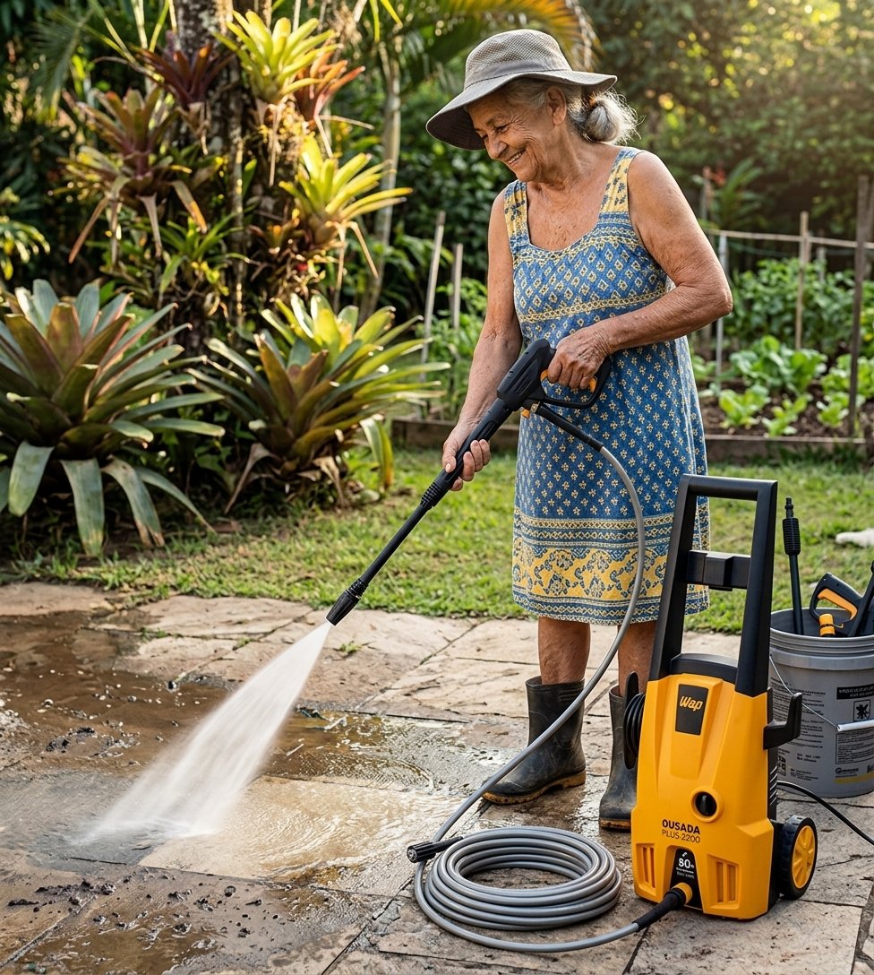 Desobstruidora de Alta Pressão Wap Ousada Plus 2200 Ultra 1500W com 1750psi