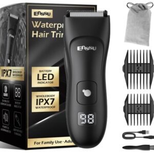 Enssu Aparador De Pelos Corporais Privados Para Homens Preto