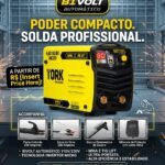 Maquina De Solda Inversora Kab 180 Micro Mma Tig Tork Cor Amarelo Frequência 50/60 Hz