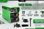 Máquina de Solda Inversora MMA Trato TIN130 130A 220V Tecnologia IGBT Leve e Eficiente