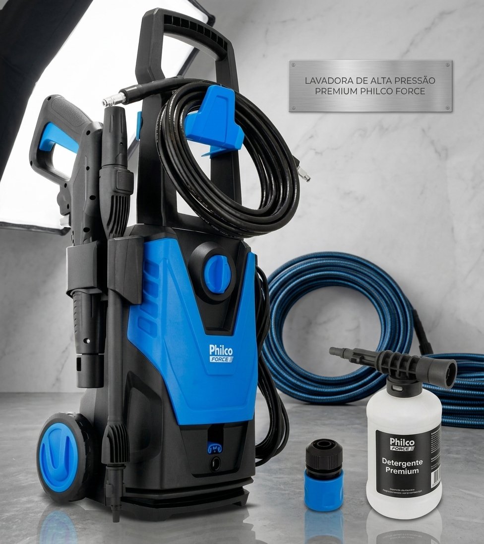 Lavadora De Alta Pressão Philco 1800psi 1600w Plp2600 220v