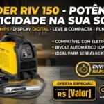 Inversor Solda Eletrodo/tig 150a Riv 156 - Vonder Cor Amarelo Frequência 50 Hz/60 Hz