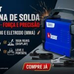 Máquina De Solda Inverter Boxer Flama 161 Bv Azul E Preta 11 Azul/preto
