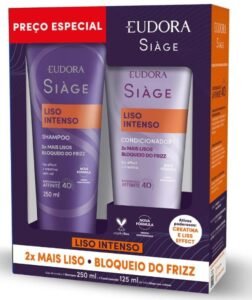 Kit Eudora Siàge Liso Intenso Shampoo e Condicionador Guia Completo e Benefícios