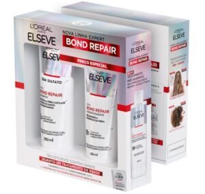 Kit Reparação Molecular Elseve Bond Repair A Revolução do Ácido Cítrico para Cabelos Danificados