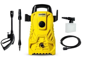 Lavadora de Alta Pressão Kärcher Compacta 1500 PSILibras 1400W 300Lh com Aplicador de Detergente e Lança Regulável 220V
