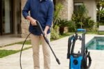 Lavadora de Alta Pressão Philco PLA3100 Azul, 1.8 kW e 2100 PSI