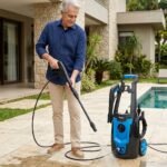 Lavadora de Alta Pressão Philco PLA3100 Azul, 1.8 kW e 2100 PSI