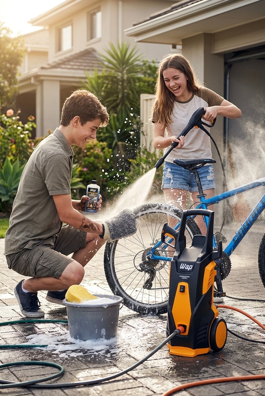 Lavadora de Alta Pressão WAP Premier 2600 2000PSI 1800W com Aplicador de Detergente