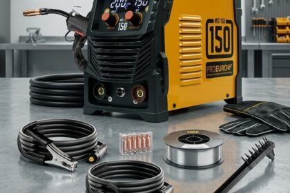 Máquina De Solda Multiprocesso 150a Mig Mma Tig-lift Bivolt 3 Em 1 Pró Euro Laranja Bivolt