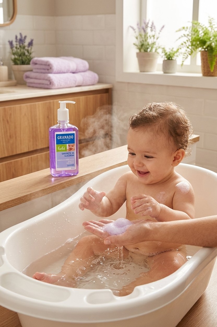 Sabonete Liquido Granado Bebê Lavanda 250ml