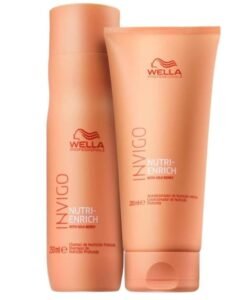 Transforme Seus Fios Tudo Sobre o Kit Shampoo e Condicionador Wella Professionals Invigo Nutri-Enrich