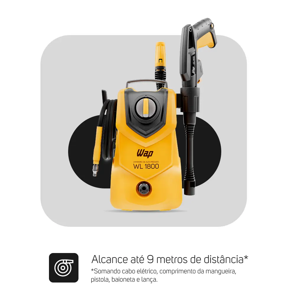 Lavadora de Alta Pressão Compacta WAP WL 1800 1400W 1500PSI 360L/h 127V: Guia Completo e Análise