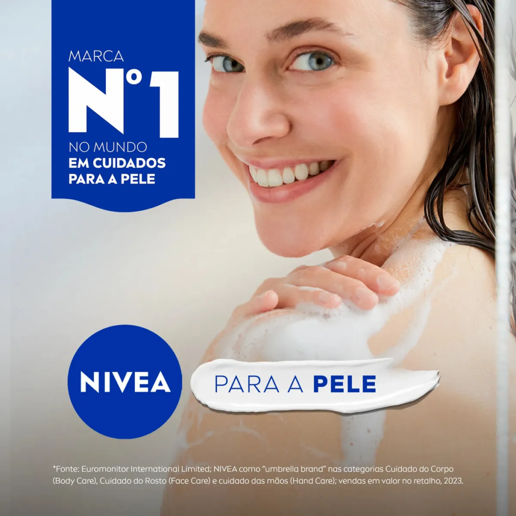 NIVEA KIT Sabonete Líquido Óleo de Banho 200ml - 2 Unidades