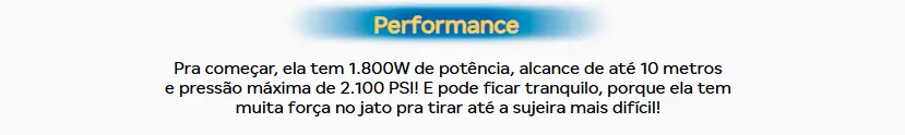 Lavadora de Alta Pressão Philco PLA3100 Azul, 1.8 kW e 2100 PSI