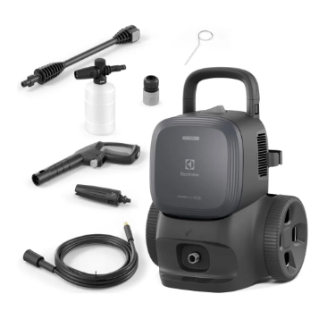 lavadora de alta pressão electrolux, electrolux ews1850p 1850psi, lavadora 1500w powerwash, lavadora com canhão de espuma, lavadora de pressão para carros, lavadora residencial electrolux, melhor lavadora de alta pressão