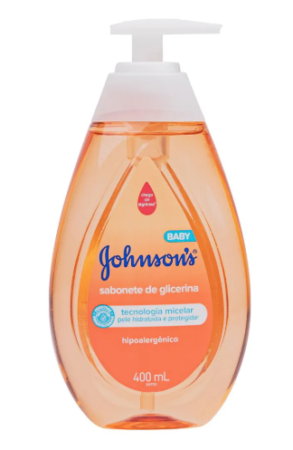 Sabonete Líquido De Glicerina 400ml Johnson's Baby