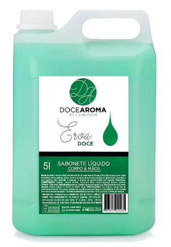 Sabonete líquido Erva Doce 5L Doce Aroma