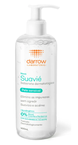 Sabonete Liquido Dermatológico Darrow Suavié Pele Sensível 400ml