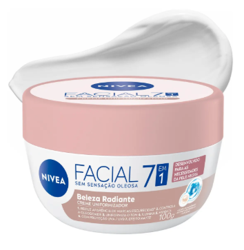 NIVEA FACIAL 7 EM 1 SEM SENSAÇAO OLEOSA CREME UNIFORMIZADOR