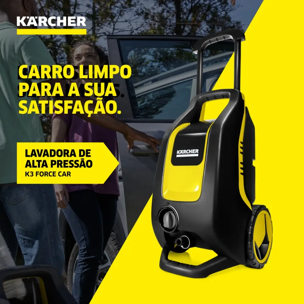 Kärcher K3 Force Car 1815 Psi 1500w Lavadora De Alta Pressão