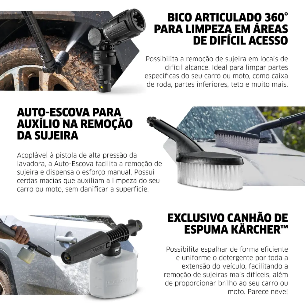 Kärcher K3 Force Car 1815 Psi 1500w Lavadora De Alta Pressão