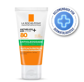 Protetor Solar Facial FPS 80 Antioleosidade Anthelios Airlicium La Roche-Posay 40g