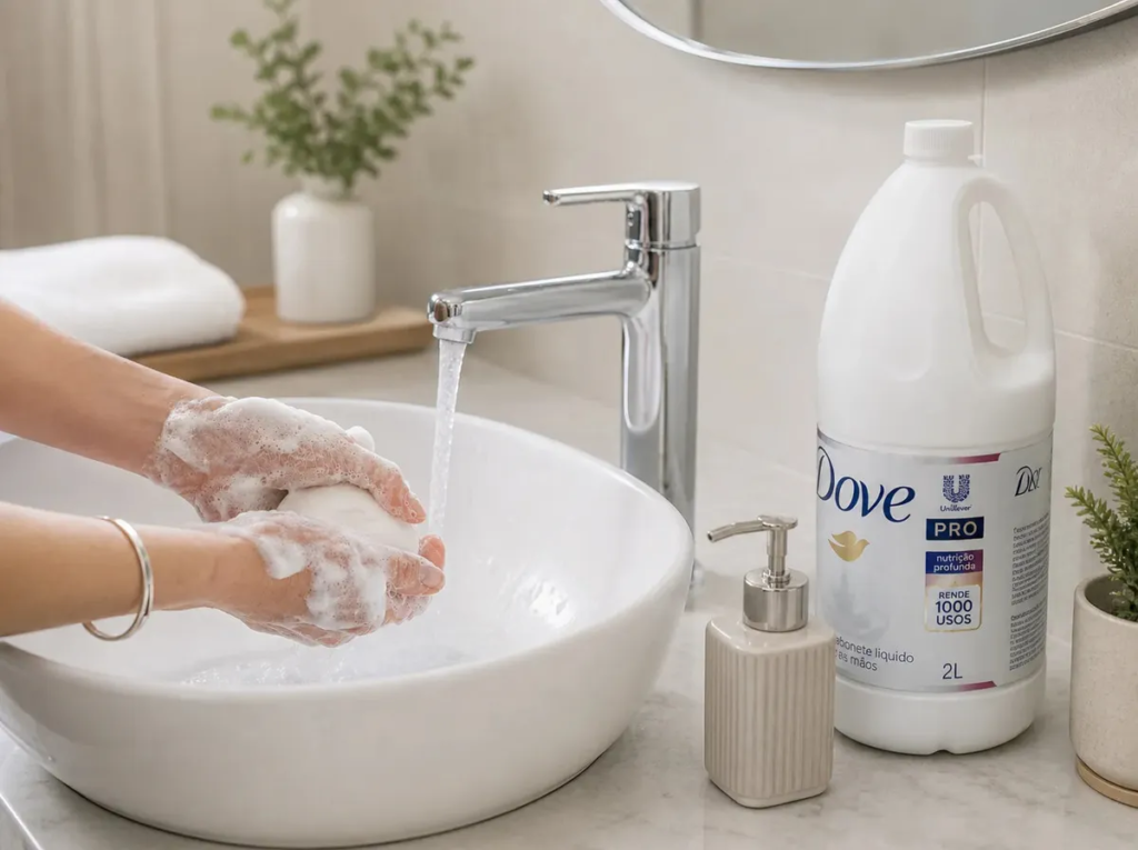 Sabonete Líquido Dove Pro Nutrição Profunda Fragrância Original 2 Litros