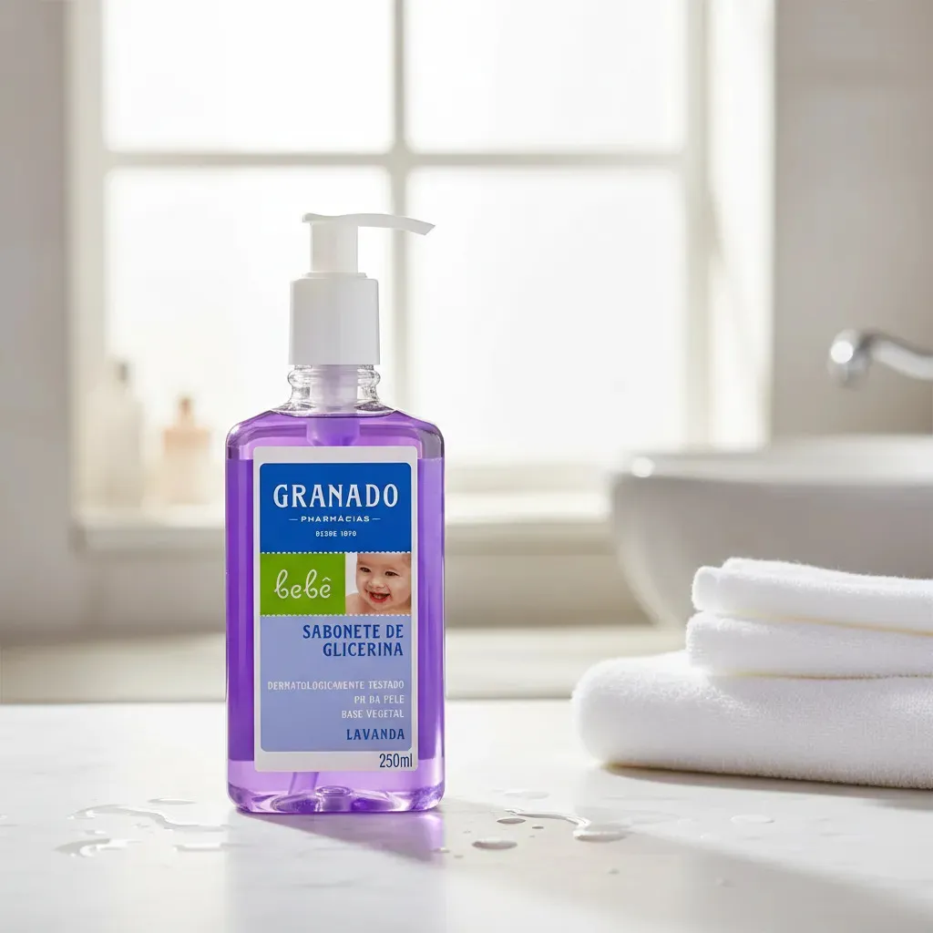Sabonete Liquido Granado Bebê Lavanda 250ml