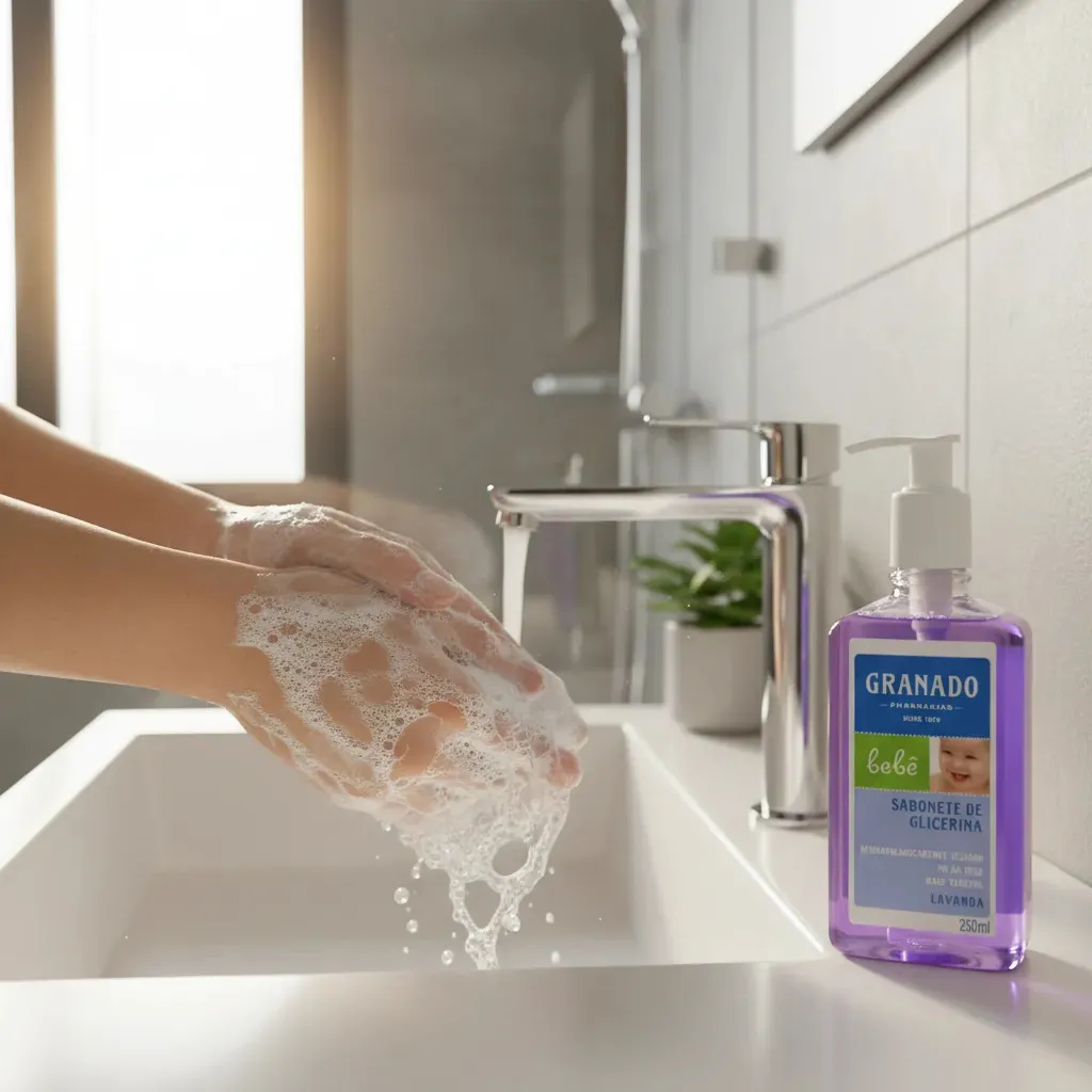 Sabonete Liquido Granado Bebê Lavanda 250ml