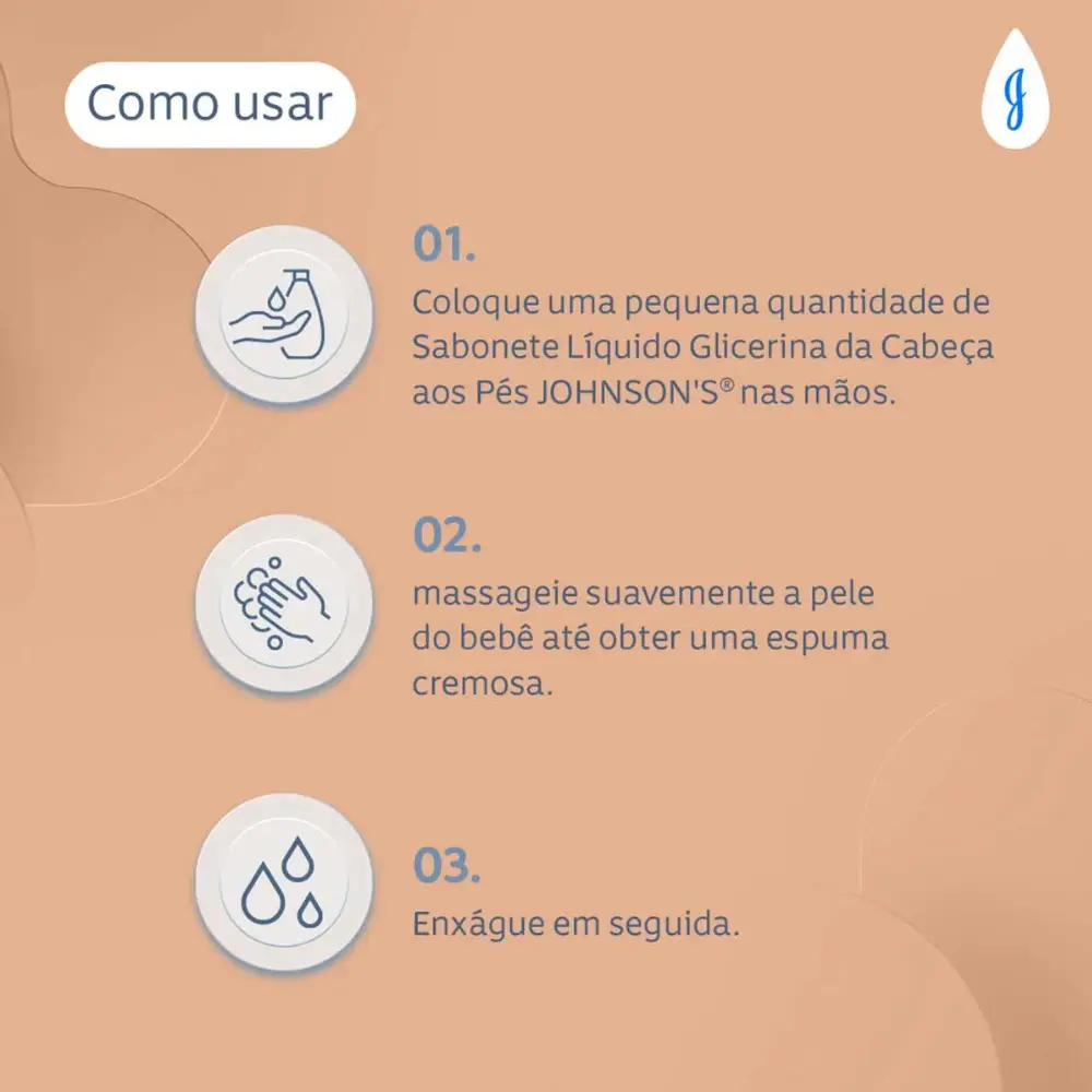 Sabonete Líquido De Glicerina 400ml Johnson's Baby