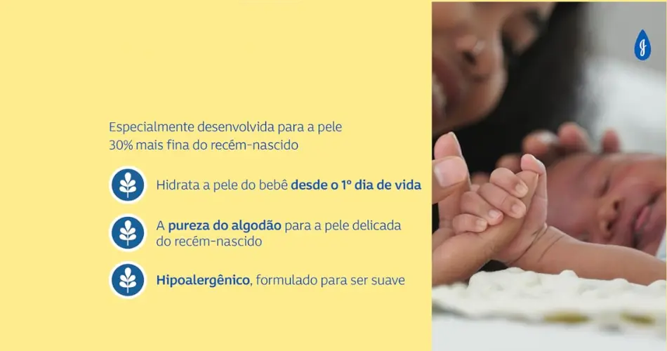 Sabonete Líquido Para Recém-nascido 200ml Johnson's Baby