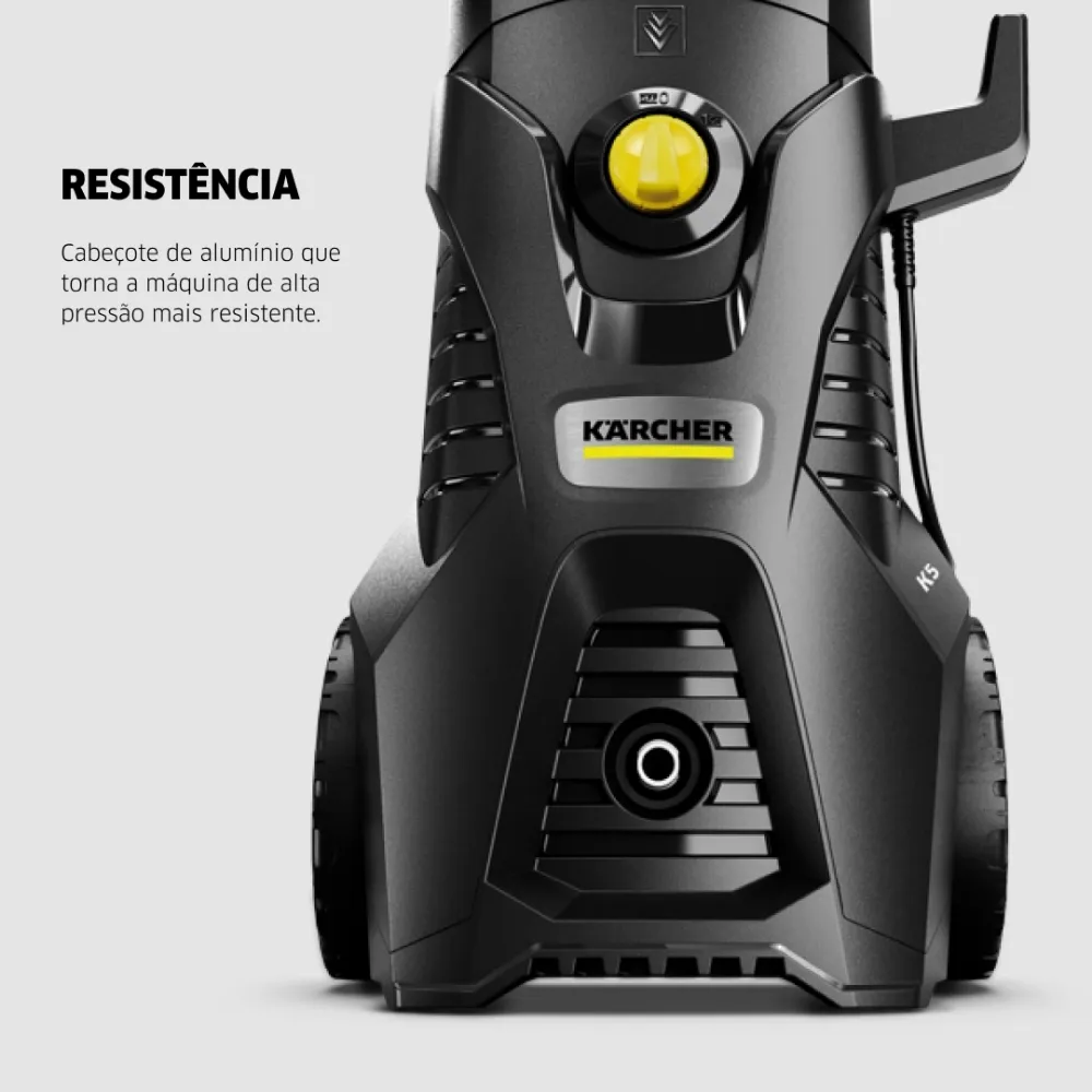 Lavadora de Alta Pressão Kärcher K5 motor a indução 2.100 PSI/Libras 360 L/h 1.900 W com lança turbo e lança leque 127v