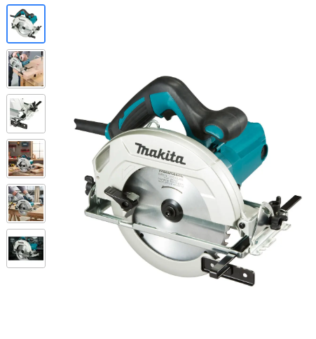 Serra Circular para Madeira 7.1/4" 1600W HS7010 Makita