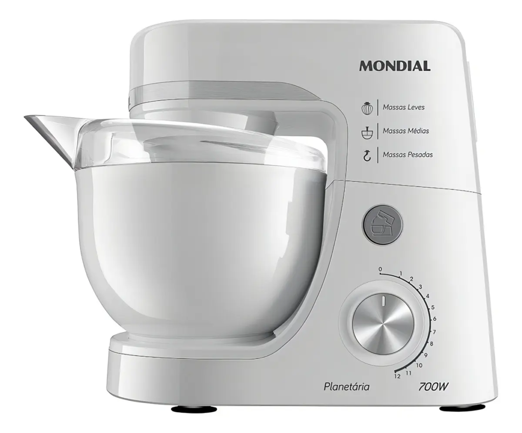Batedeira Planetária Mondial BP-03-W 700W: Eficiência e Praticidade na Cozinha