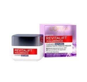 Creme Facial Noturno L'Oréal Paris Revitalift Hialurônico 49g